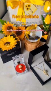 💛 Este 21 de septiembre, haz que las flores duren para siempre. 🌻
Descubre nuestra colección de joyas y regalos para sorprender a esa persona especial. ✨

🚚 Envíos a todo el Perú 🇵🇪
📲 ¡Escríbenos y reserva el tuyo!
#floresamarillas #girasoles #reelviral #DiaDeLasFloresAmarillas