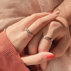 Set de Anillos para Parejas Love Spell