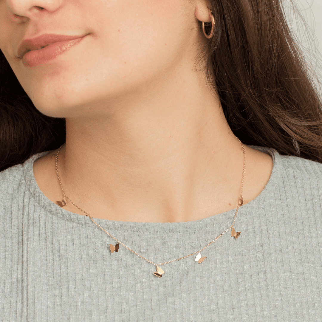 Collar Mariposa Emilia - Imagen 3