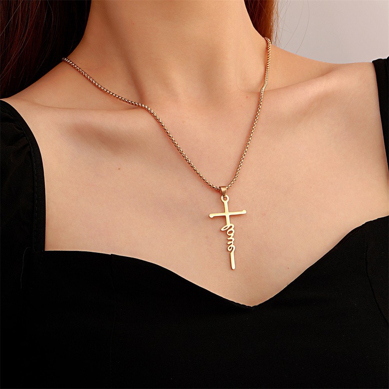 Collar Cruz Love - Imagen 4