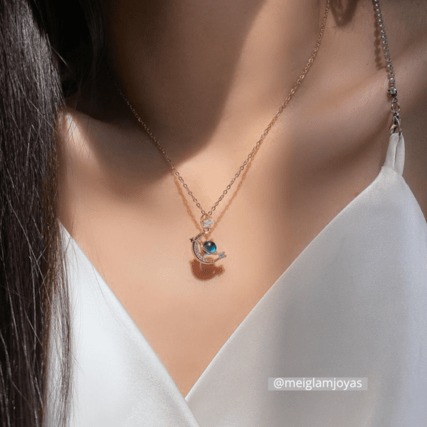 Collar Eres mi Luna y mis Estrellas - Imagen 2